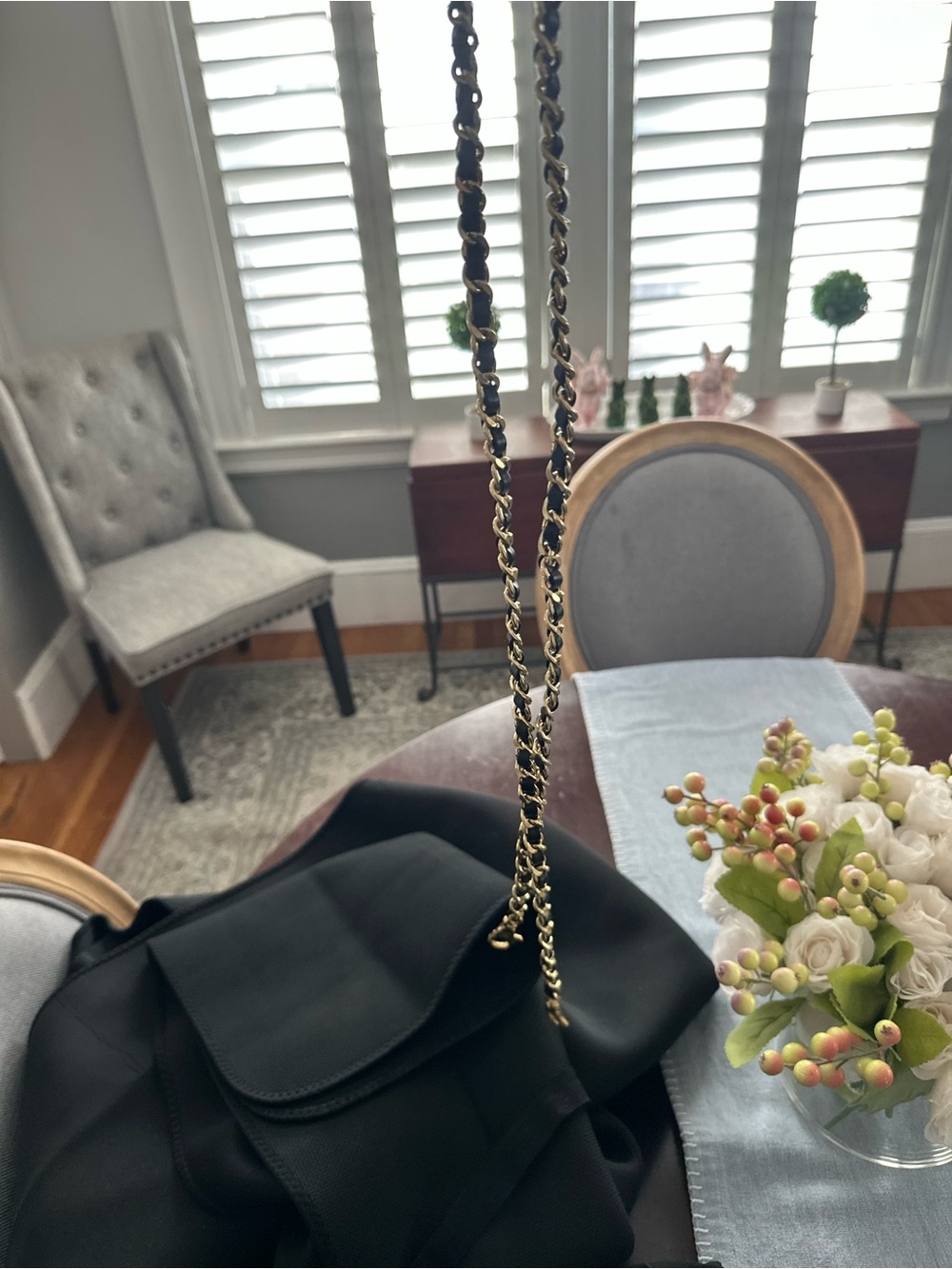 CHANEL Black Quilted Leather Toiletry Case with Gold Hardware/ OR could be a bag - Picture 2 of 16